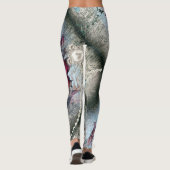 Rose victorien Ephemera Leggings (Dos)