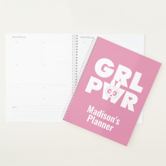 Rose vif: Girl Power (Devant avec enveloppe)