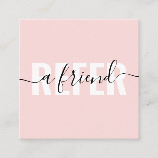 rose vif moderne référence une signature de script (Devant)