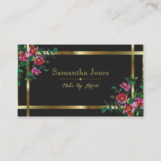 ROSE VINTAGE - CARTE DE VISITE (Devant)