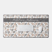 Rose vintage Élégant Motif (Clavier et souris)