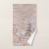 Rose vintage Ephemera | Aquarelle florale (Serviette à main)