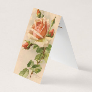 Rose vintage mignon ajouter le Carte de remercieme