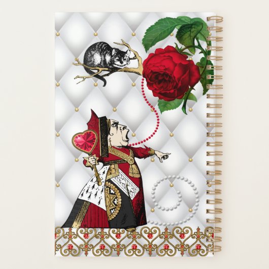 Rose vintage Red Queen Cat (Dos)