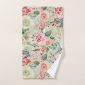 Rose Vintage romantique (Serviette à main)