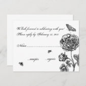 Rose vintage RSVP (Devant / Derrière)