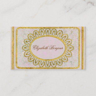 Rose vintage victorien de carte de visite