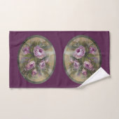 Rose / Violet (Serviette à main)