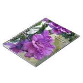 Rose violet de Sharon Flower Art Prayer Journal (Côté gauche)