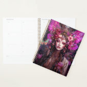Rose violet Fairy Queen Imaginaire Art (Devant avec enveloppe)