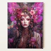 Rose violet Fairy Queen Imaginaire Art (Dos)