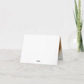 Rose violet Floral Mariage Merci photo (Dos)