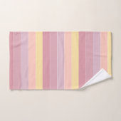 Rose violet Jaune moderne tendance Modèle élégant (Serviette à main)