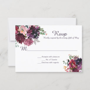 Rose Violet Mauve Rose Rouge Feuillage RSVP