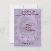 Rose violet RSVP (Dos)