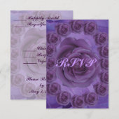 Rose violet RSVP (Devant / Derrière)