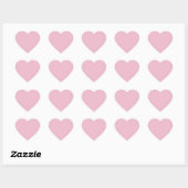Rose Whimsy - Sticker Coeur Rose (Feuille)