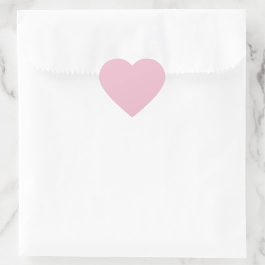 Rose Whimsy - Sticker Coeur Rose (Sac)