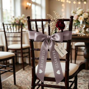 Rose & White bruiloft gereserveerd Lint