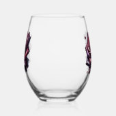 Rose Wijnglas Zonder Voet (Links)