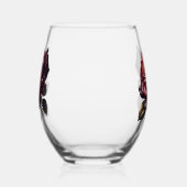 Rose Wijnglas Zonder Voet (Links)