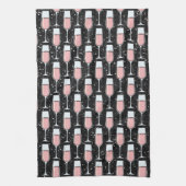 Rose Wine Pattern Theedoek (Verticaal)