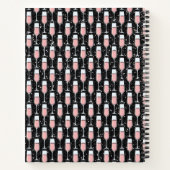 Rose Wine Pattern - Wine Diaries Notitieboek (Achterkant)