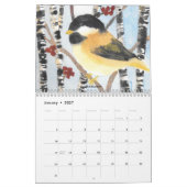 Roseann Meserve Aquarelle Artiste 2021 Calendrier (Jan 2027)