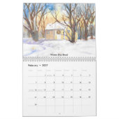 Roseann Meserve Aquarelle Artiste 2021 Calendrier (Feb 2027)