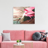 Roseate Spoonbill Audubon Bird Wildlife Canvas Afdruk (Insitu (Woonkamer))