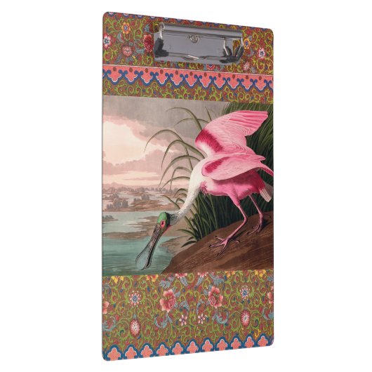 Roseate Spoonbill Audubon Bird Wildlife Klembord (Rechts)