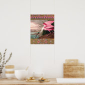 Roseate Spoonbill Audubon Bird Wildlife Poster (Keuken)