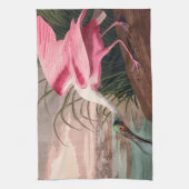 Roseate Spoonbill Audubon Bird Wildlife Theedoek (Verticaal)