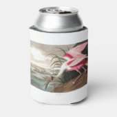 Roseate Spoonbill  Blikjeskoeler (Blikje Achterkant)