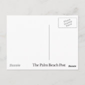 Roseate Spoonbill briefkaart (Achterkant)