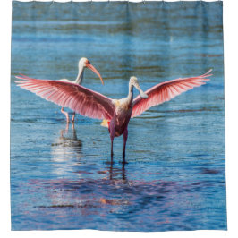Roseate Spoonbill Shower Curtain Douchegordijn