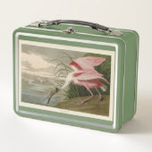 Roseate Spoonbill uit Audubon's Birds of America (Voorkant)