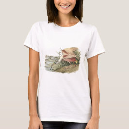 Roseate Spoonbill van Audubon T-shirt