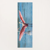 Roseate Spoonbill Yoga Mat (Achterkant)