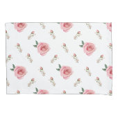 Rosebud Bloom Pillow Cases  Double-Sided Floral  Kussensloop (Voorkant-Links)