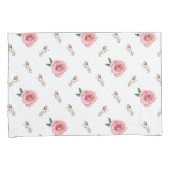 Rosebud Bloom Pillow Cases  Double-Sided Floral  Kussensloop (Voorkant-Rechts)