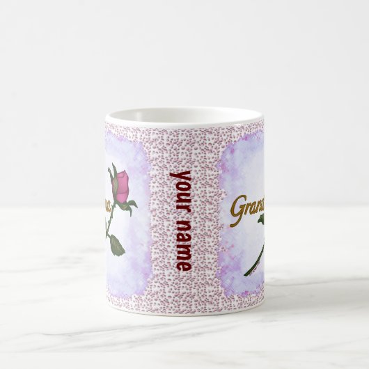 Rosebud Grandma mug (Centre)
