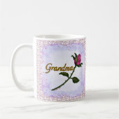 Rosebud Grandma mug (Gauche)