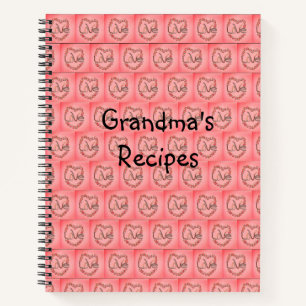 Rosebud Love Grandma's Recipes Notitieboek
