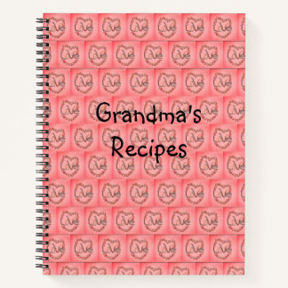 Rosebud Love Grandma's Recipes Notitieboek