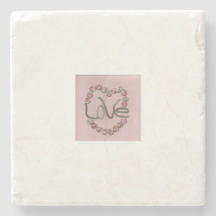 Rosebud Love Onderzetter