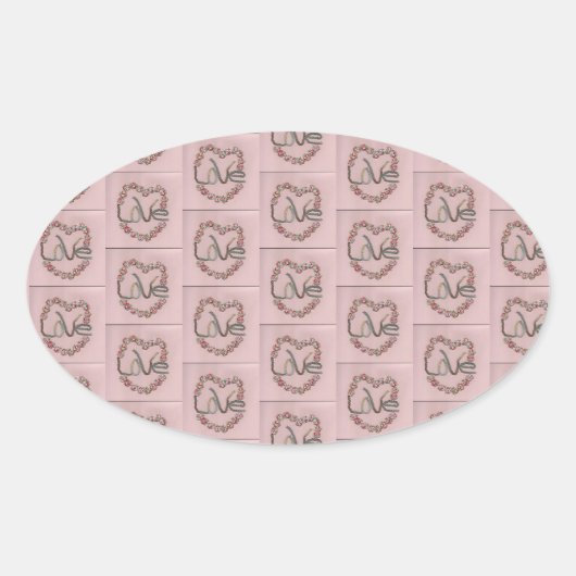 Rosebud Love Sticker (Voorkant)