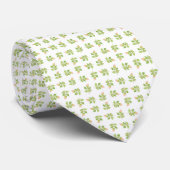 Rosebud Mini-print Necktie Stropdas (Opgerold)