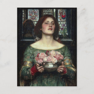 Rosebuds van John William Waterhouse Briefkaart