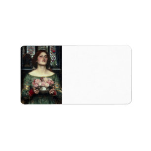 Rosebuds van John William Waterhouse Etiket